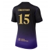 Barcelona Andreas Christensen #15 Borta matchtröja Dam 2026-27 Kortärmad Billigt Barcelona Andreas Christensen #15 Borta matchtröja Dam 2026-27 Kortärmad Billigt